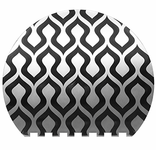 marcado l&aacute;ser Acero inoxidable con acabado espejo