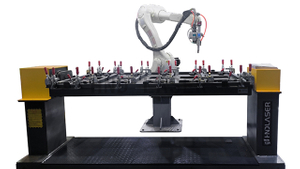 Máquina de soldadura láser robótica de 6 ejes